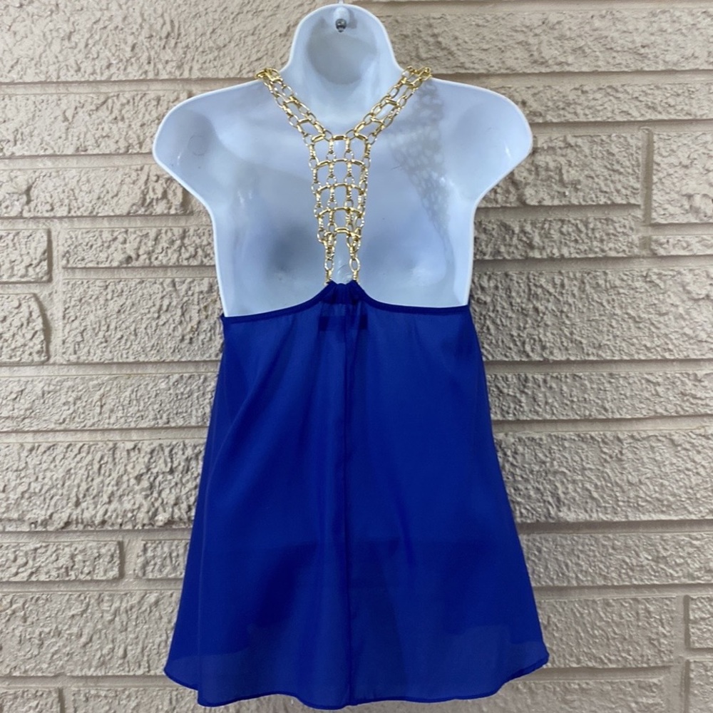 🌹Almost Famous Braided Chain Trapeze Top - Picture 3 of 16